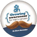 Deaconess No Shave November Button
