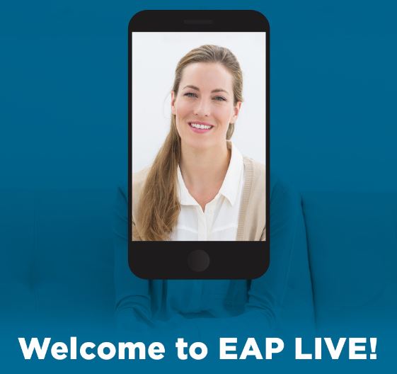 EAP Video Visits graphic EAP Video Visits graphic