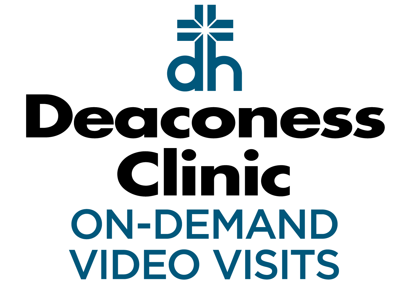 Deaconess Clinic On-Demand Video Visits logo Deaconess Clinic On-Demand Video Visits logo